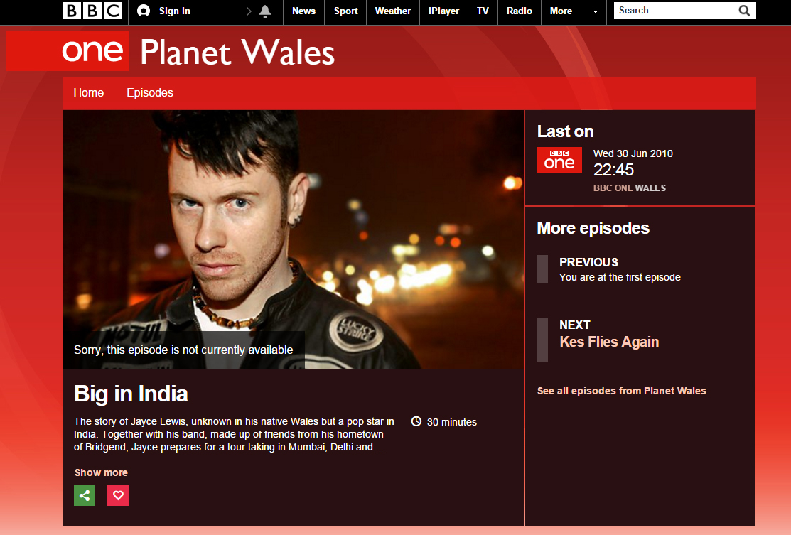 Jayce Lewis, Protafield, India, VH1, MTV, BBC 1, BBC 1 BIG IN INDIA